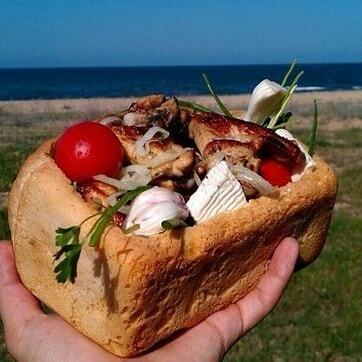 Шашлык в хлебе Шашлык в хлебе